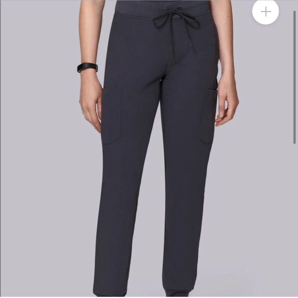 Grey Mandala Scrubs Set Worn Once